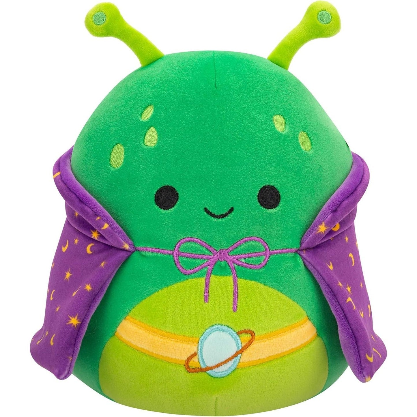 Squishmallows Halloween - 7.5" - Tortellini the Green Alien with Purple Cape