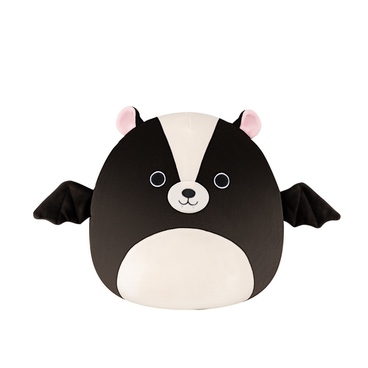 Squishmallows 12inch Skyler the Black Skunk Bat