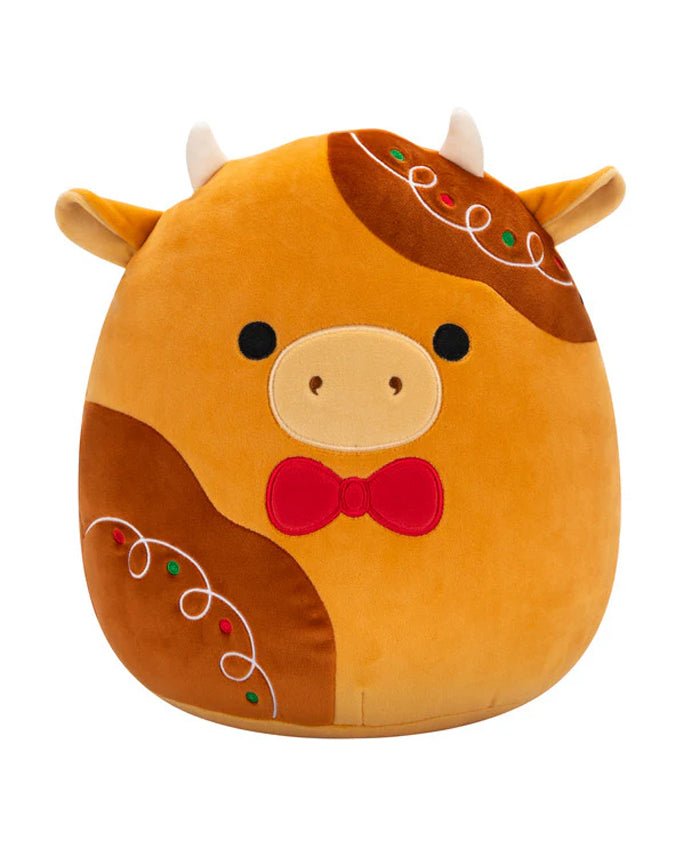 Squishmallows Christmas 2024 7.5" - Jericho the Gingerbread Cow