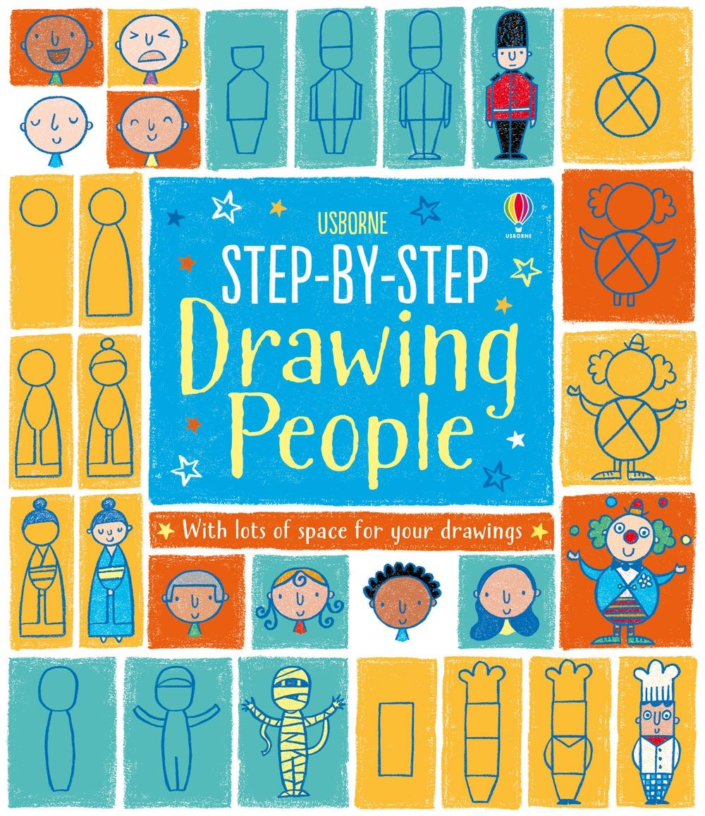 Usborne Step By Step Drawing People