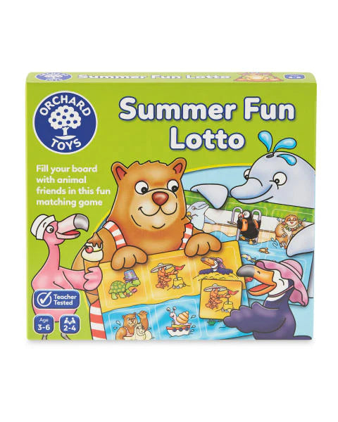 Summer Fun Lotto Mini Game