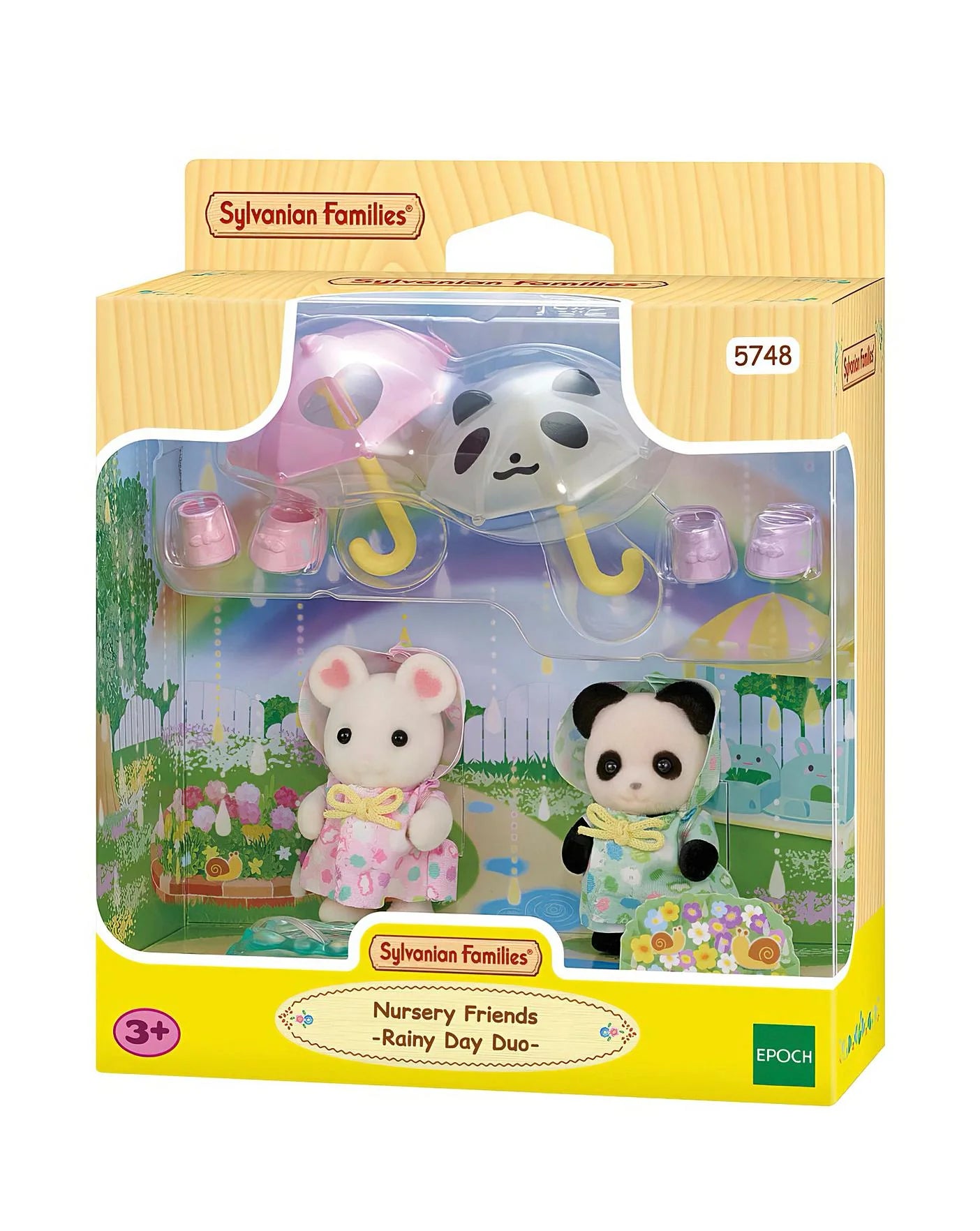 Sylvanian Families - Nursery Friends Rainy Day Duo