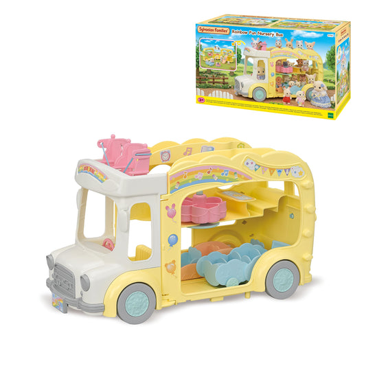 Sylvanian Families - Rainbow Fun Nursery Bus - 5744