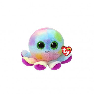 Bubbles Rainbow Octopus - TY Beanie Boo