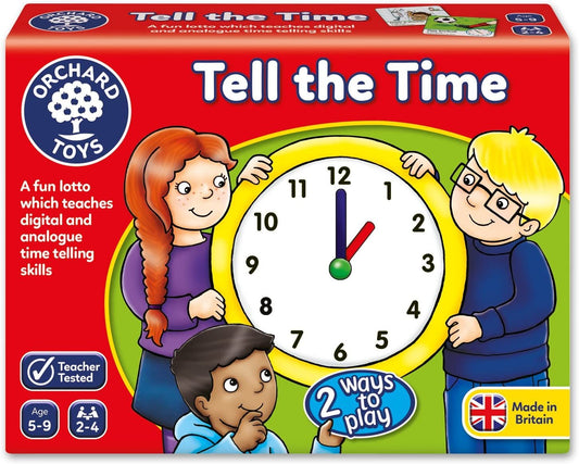 Tell The Time Lotto - Orchard Toys