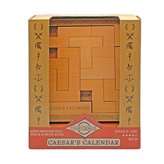 Caesar's Calendar IQ Puzzle Wooden