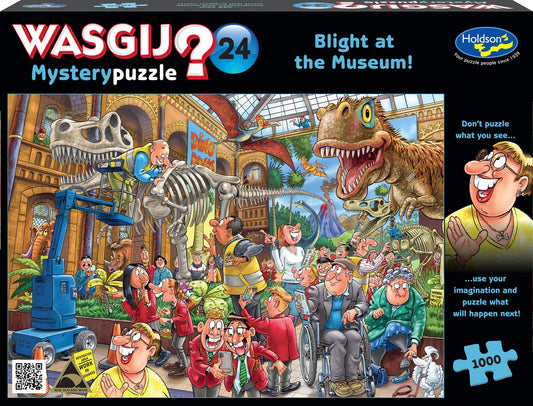 Wasgij Mystery 24 Blight at the Museum 1000pc Jigsaw Puzzle