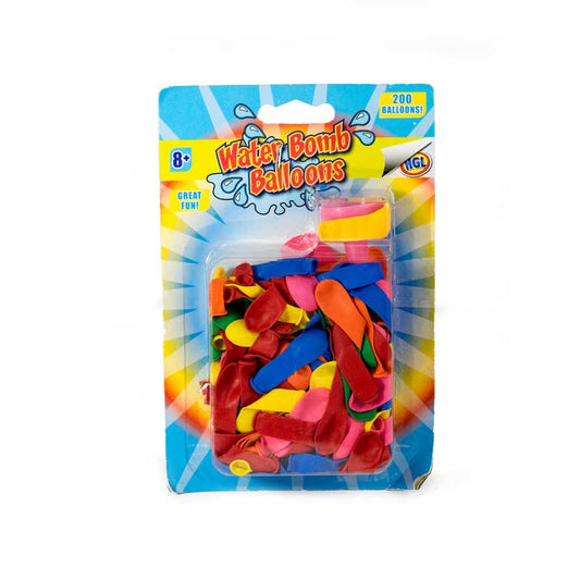 Water Bomb Balloons 200pc Neon Colour