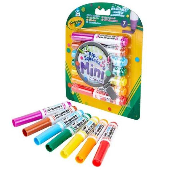 Crayola Pip-Squeaks Mini Markers 7pk