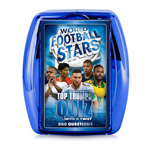 Top Trumps Quiz World Football Stars Blue