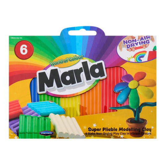 6 Slabs of Marla | Plasticine Modelling Clay