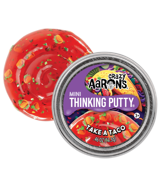 Crazy Aaron's Putty Mini Tin Take a Taco