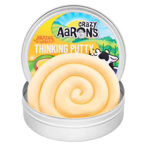 Crazy Aaron's Thinking Putty 3.5" Better Butter