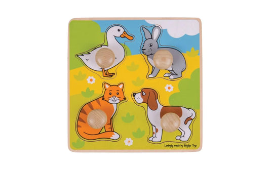 My First Peg Puzzle (Pets)