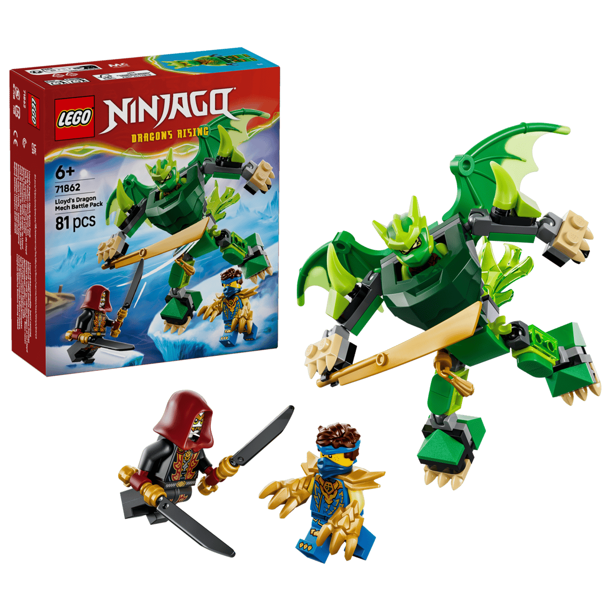 LEGO Ninjago - Lloyds Dragon Mech Battle Pack - 71862
