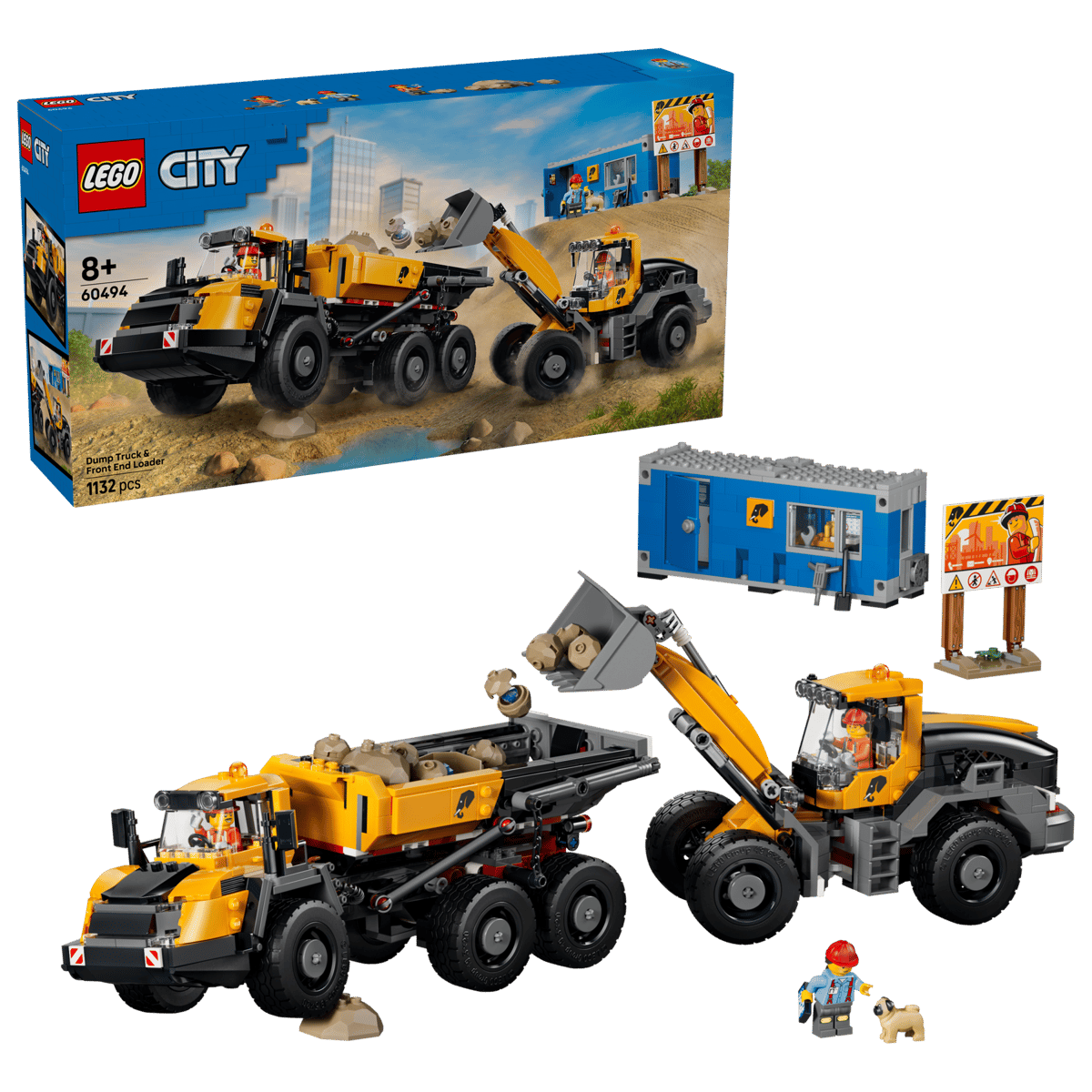 LEGO City - Dump Truck & Front End Loader - 60494