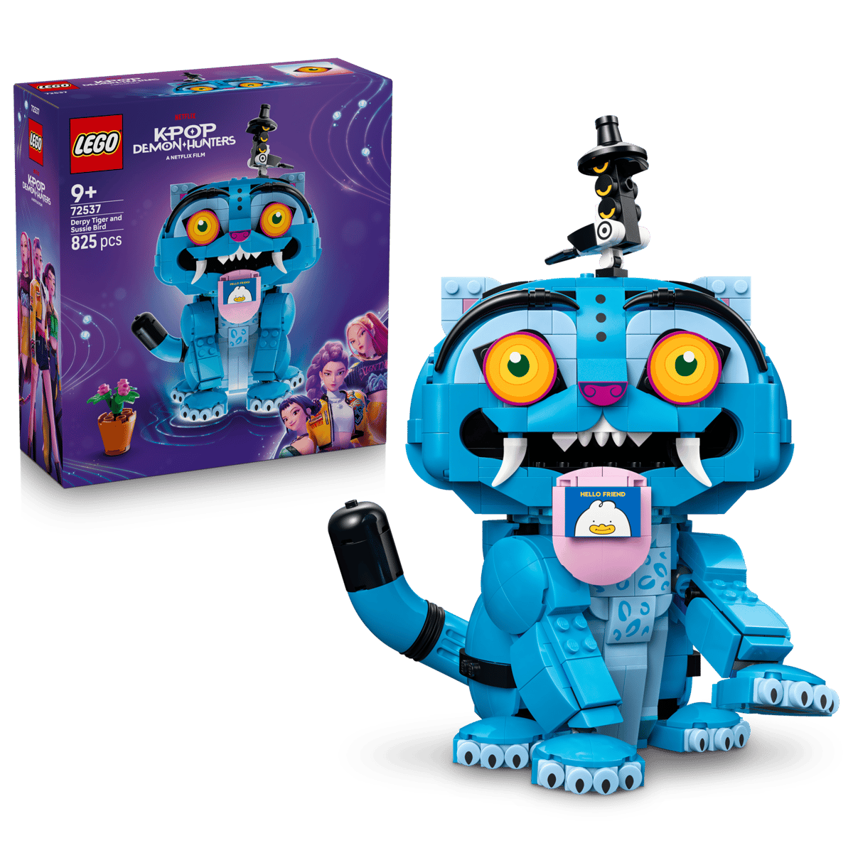 LEGO K-Pop Demon Hunters Derpy Tiger and Sussie Bird 72537