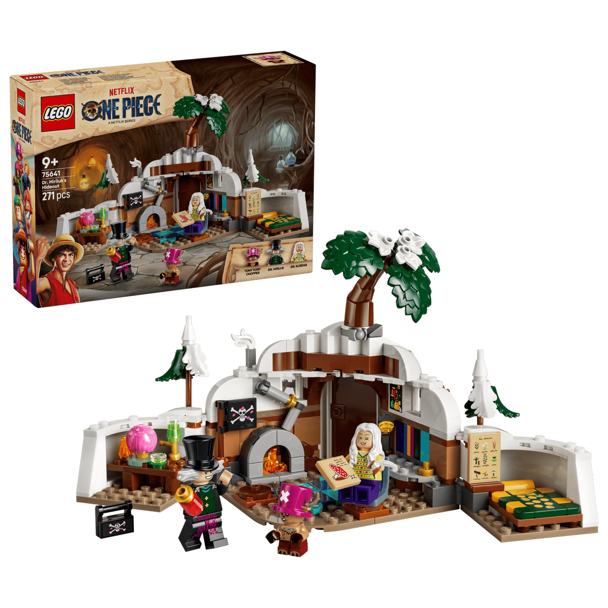 LEGO One Piece Dr Hiriluk's Hideout 75641