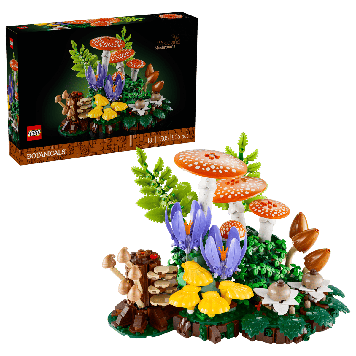 LEGO Botanicals - Woodland Mushrooms - 11505