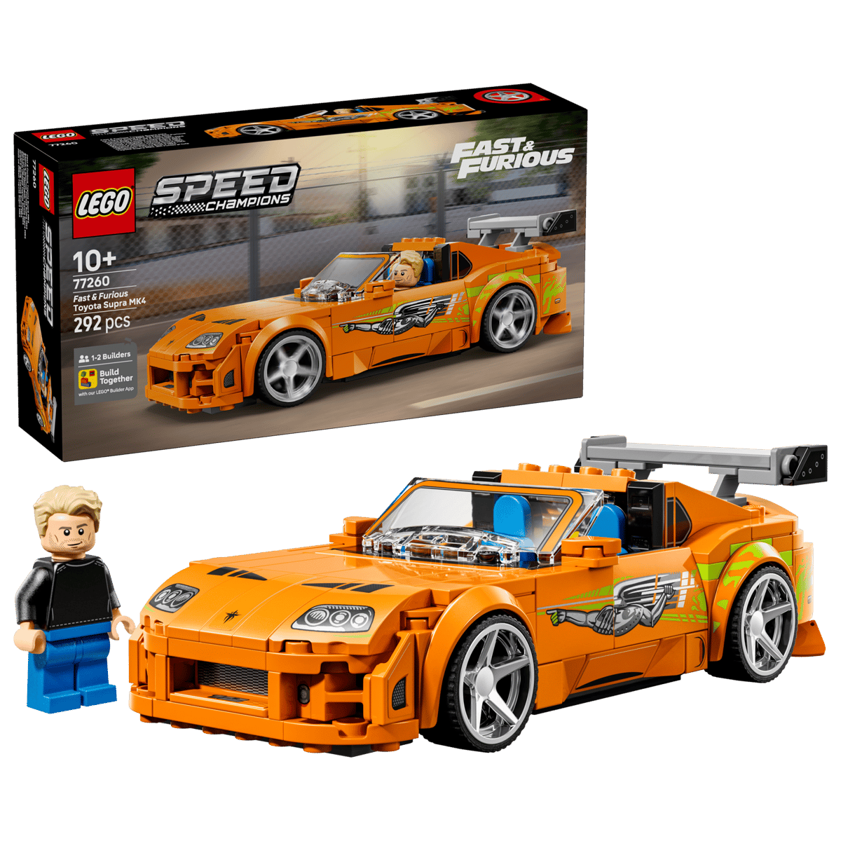 LEGO Speed Champions - The Fast and The Furious Toyota Supra MK4 - 77260