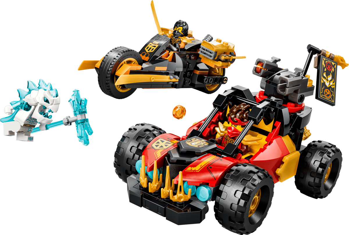 LEGO Ninjago - Kai and Coles Combiner Vehicles - 71864