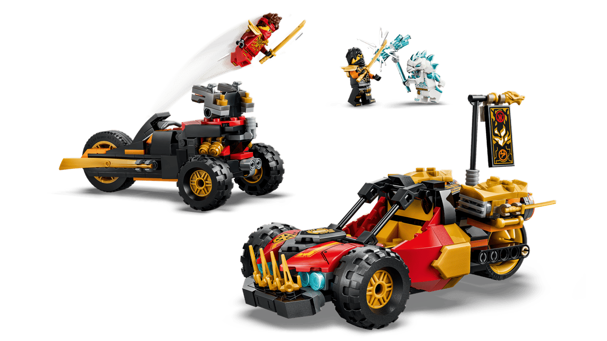 LEGO Ninjago - Kai and Coles Combiner Vehicles - 71864