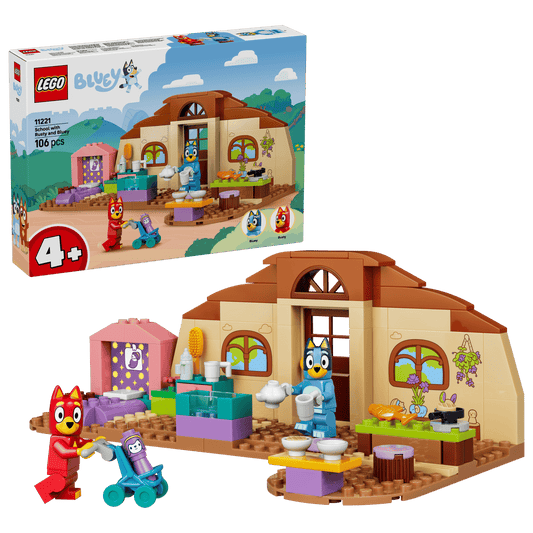 LEGO Bluey - School with Rusty and Bluey - 11221