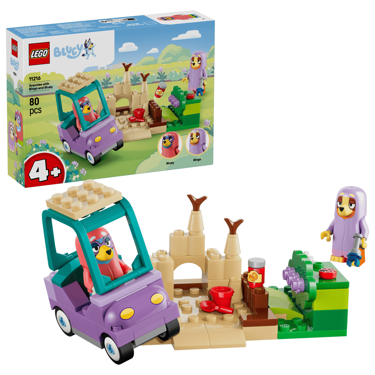 LEGO Bluey - Grannies with Bingo and Bluey - 11216