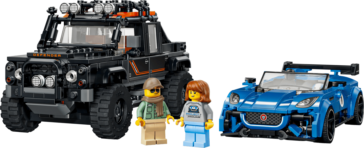 LEGO SPEED CHAMPIONS - Jaguar Project 7 & Land Rover Defender 77264