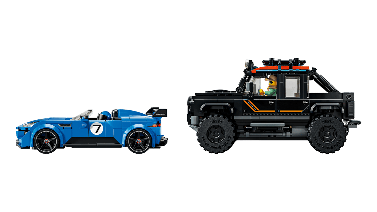 LEGO SPEED CHAMPIONS - Jaguar Project 7 & Land Rover Defender 77264