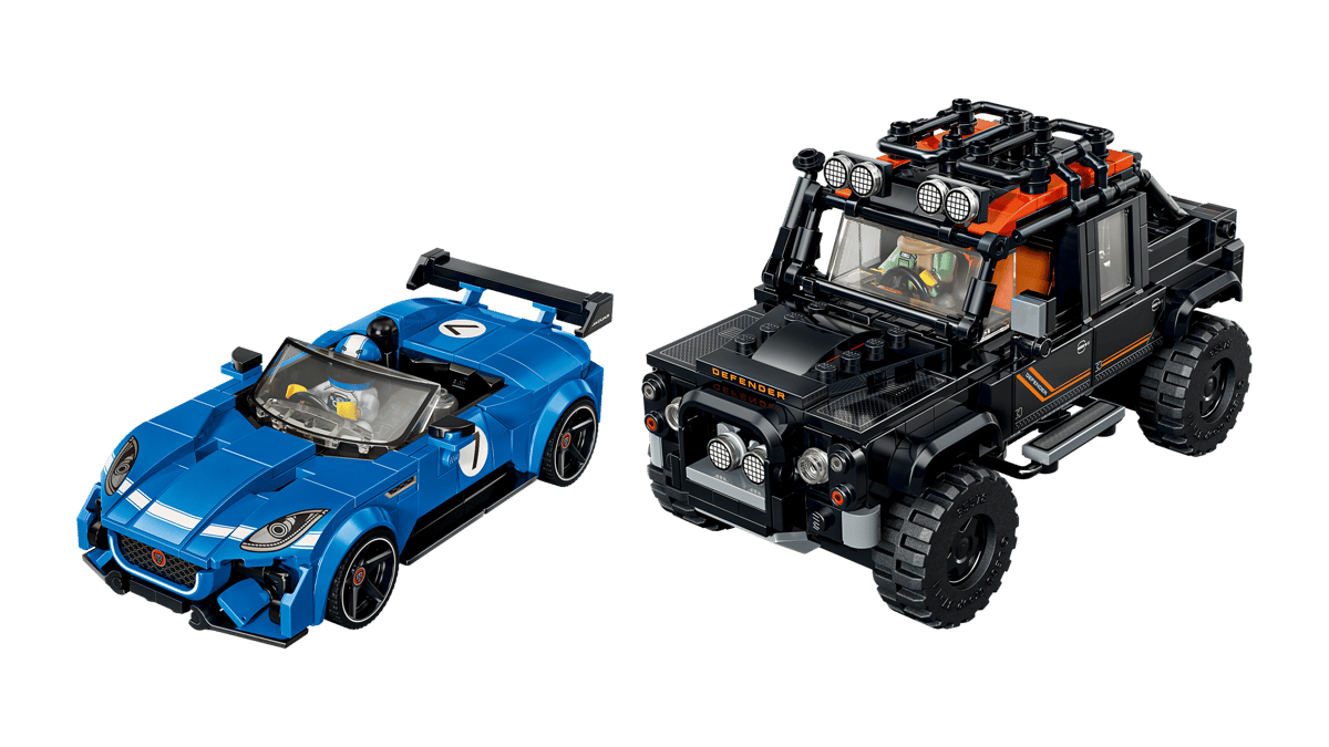 LEGO SPEED CHAMPIONS - Jaguar Project 7 & Land Rover Defender 77264