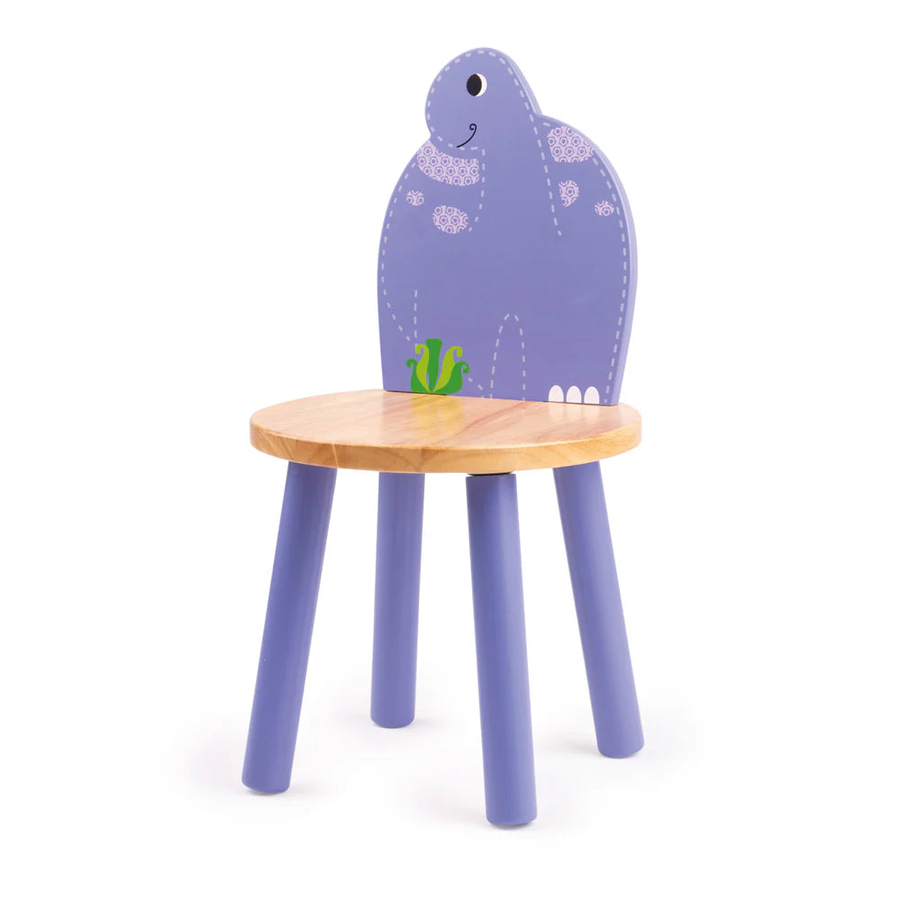 Wooden Children's Brontosaurus Chair