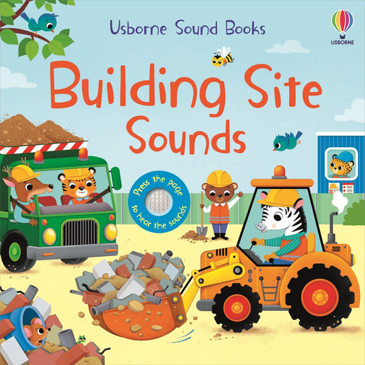 Usborne Building Site Sounds Touchy Feely Sound Book
