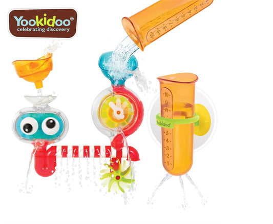 Yookidoo Spin n Sprinkle Water Lab Transparent
