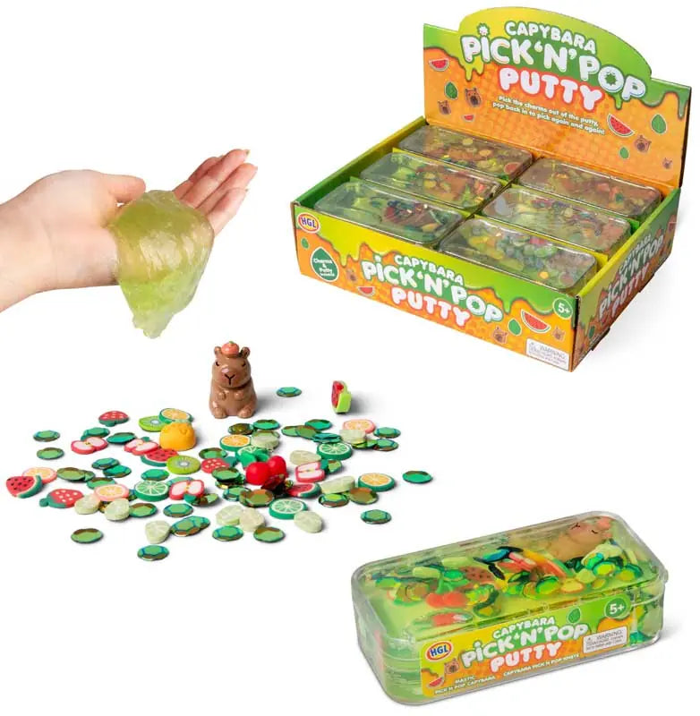Putty Capybara Roghnaigh & Pop