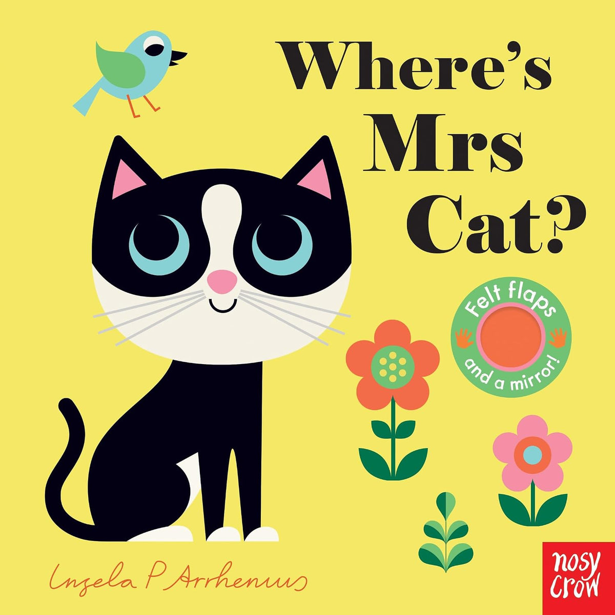 Where's Mr Cat? Felt Flap Board Book