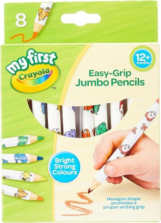 My First Crayola Easy Grip Colouring Pencils