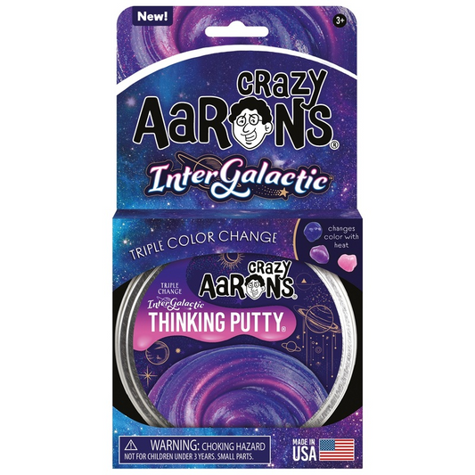 Crazy Aaron's Putty Intergalactic Triple Colour Change Heat Reactive