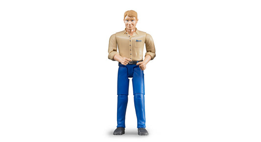 Bruder B-World Figure Blue Jeans 60006 1:16 Scale