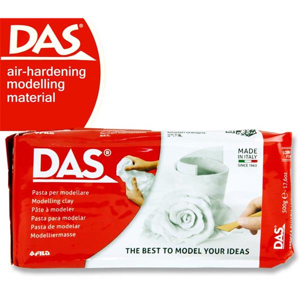 Das 1/2kg White Air Drying Modelling Clay