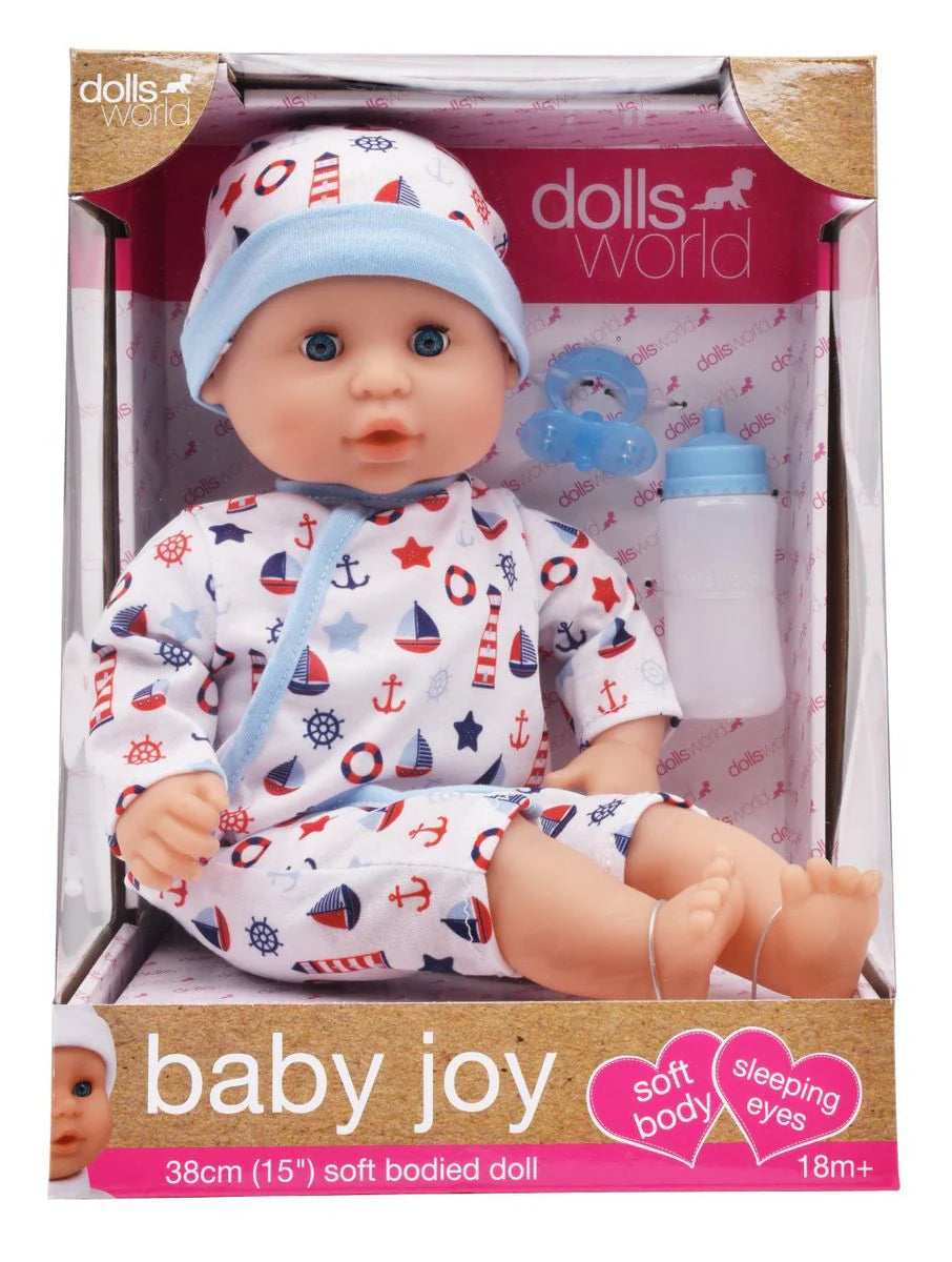 dollsworld Baby Joy Boy Doll with 16 sounds