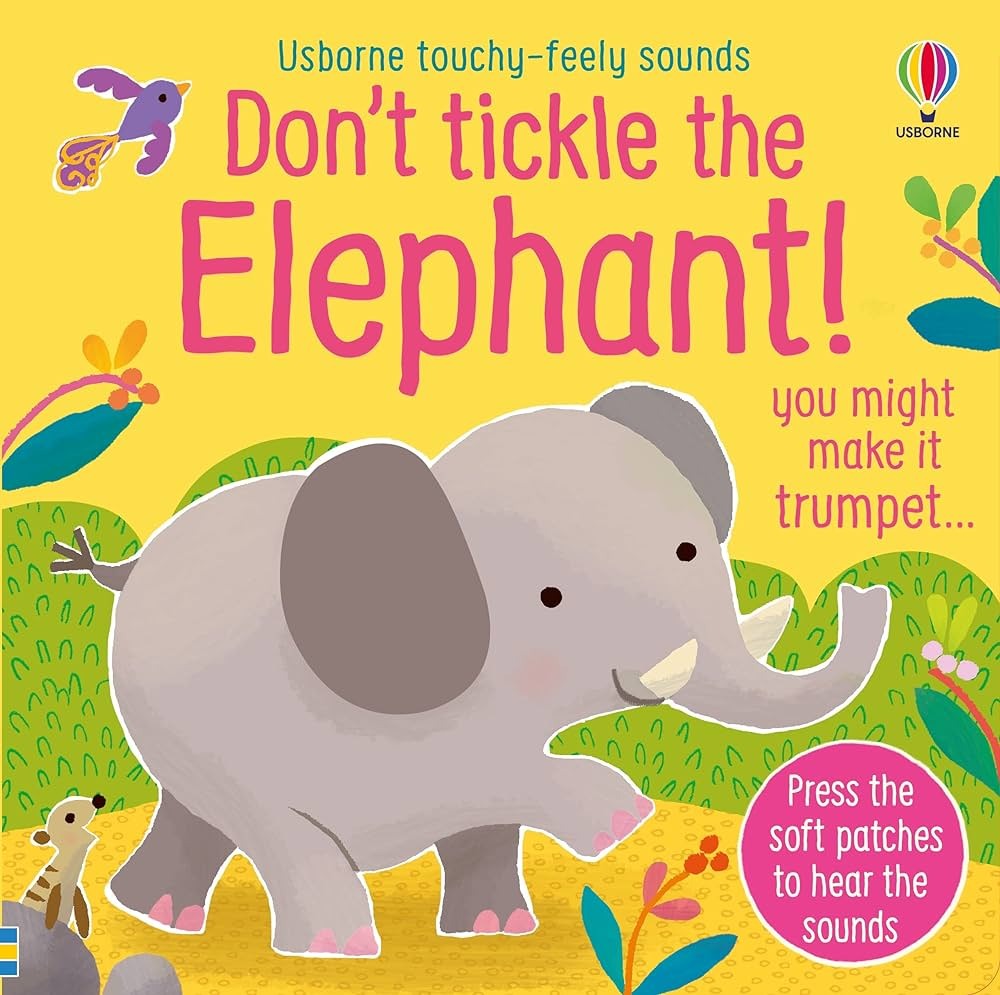 Usborne Ná Tickle an Eilifint