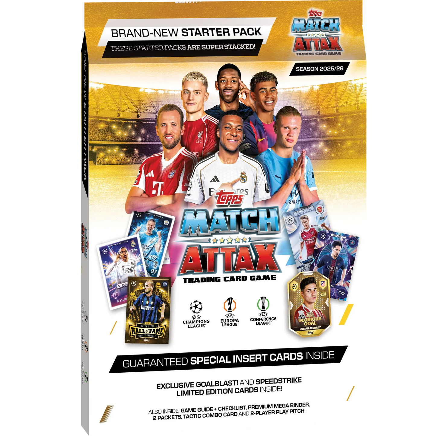 UCL Match Attax Extra 25/26 Starter Pack