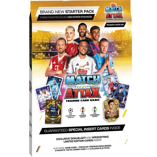 UCL Match Attax Extra 25/26 Starter Pack
