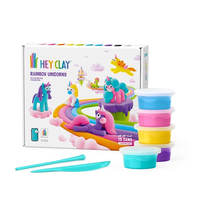 Hey Clay Unicorns 15 Can Set