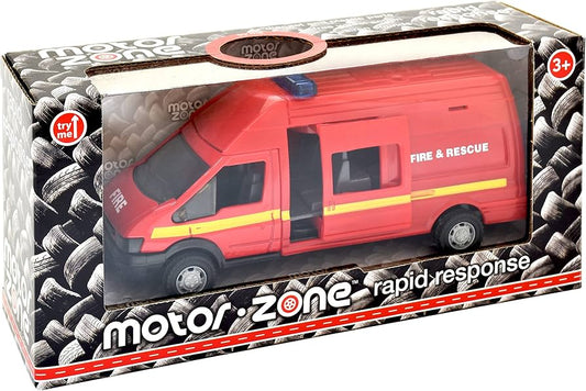 Motorzone Fire Rapid Response Vehicle with Light & Sound