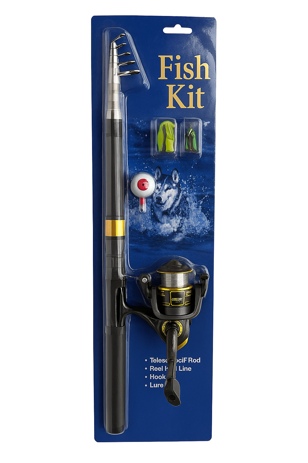 2.1m Telescopic fishing rod