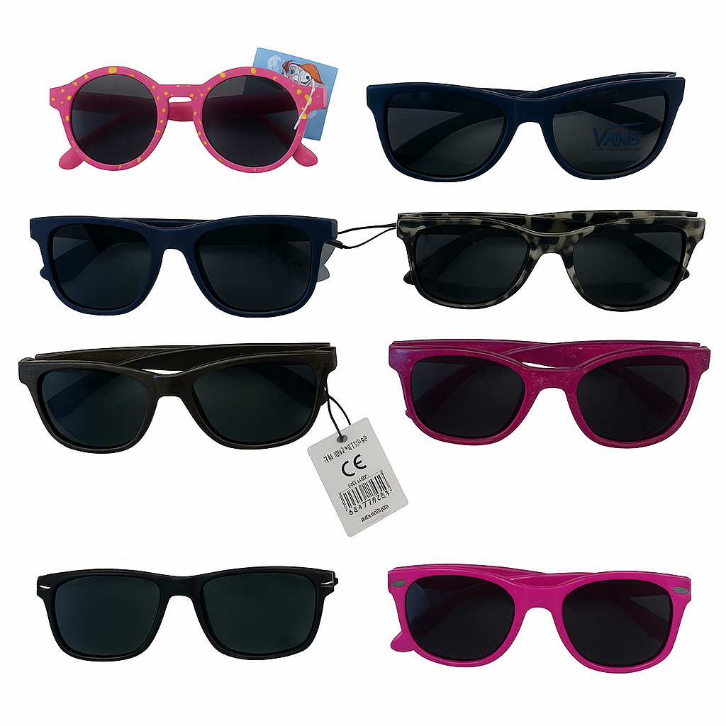 Kids Sunglasses - 100% UV Protection - Assorted