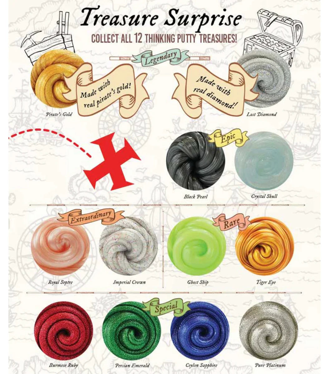 Crazy Aarons Putty Treasure Surprise Mini Tin