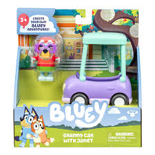 Bluey S13 Vehicle and Figure asst